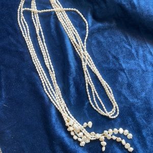 3 Strands of Freshwater Seeded Pearls - 26”